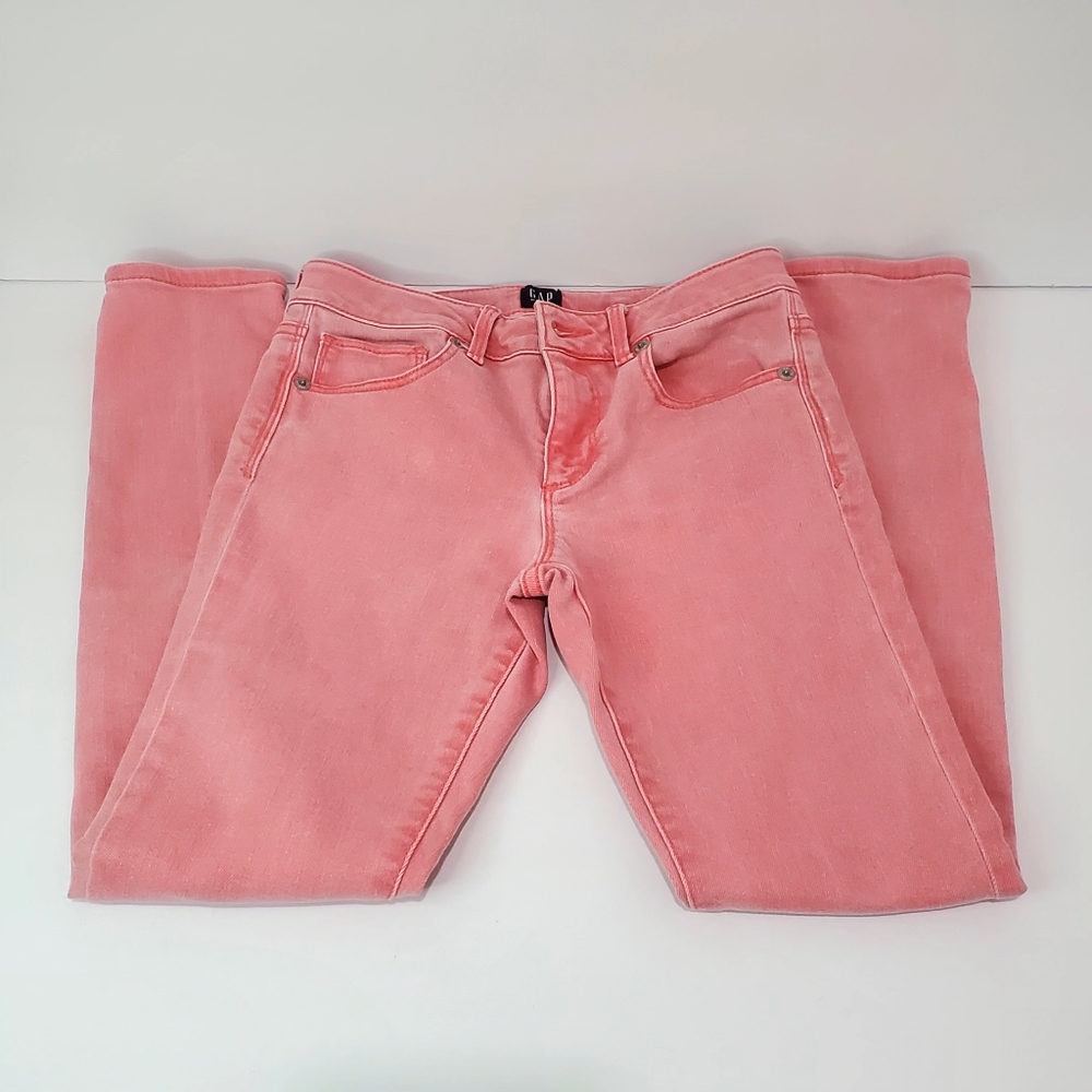 GAP Girls Faded Pink Skinny Jeans Size 10 Regular